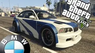 GTA 5 Обзор модов #2 BMW M3 GTR - Need for Speed