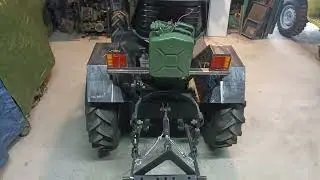 Самодельный МТ 4×4 задние крылья!