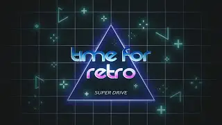 Ретро анимация текста в After Effects. Моушн дизайн в After Effects