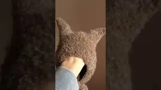 Шапочка из альпака букле 