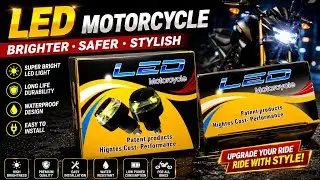 Motorcycle Handlebar End Light 🚨 (unboxing)