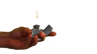 Free Green Screen Footage - Lighter