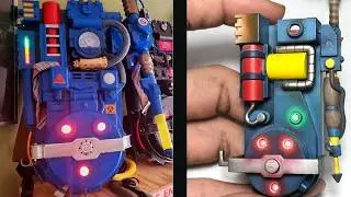 WIP Ghostbuster proton pack | Painting Glowing light