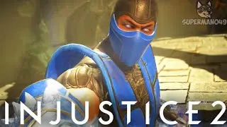 SUB-ZERO HAS AWESOME ICE KLONE COMBOS - Injustice 2: 