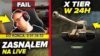 WBIŁEM 10 TIER w 24H w World of Tanks!