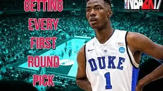 NBA 2K17 MYLEAGUE REBUILDING CHALLENGE - TRYING TO GET EVERY FIRST ROUND PICK - TONS OF TRADES