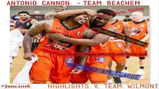 Antonio Cannon Highlghts v. Team Wilmont June 2018
