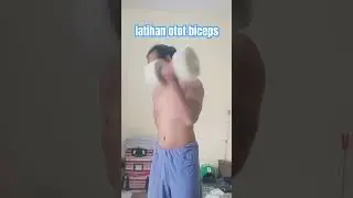 #gym #fitness #workout  Latihan otot biceps