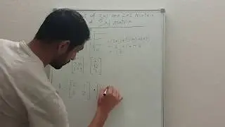 Dot Product 3x1 and 2x2 matrix. Cross Product 3x1 matrix