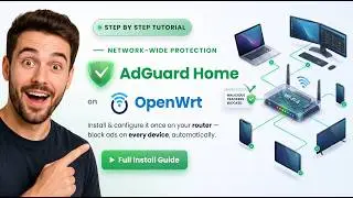 How to Install AdGuard Home on OpenWrt properly (No USB Required!)