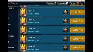Escape The Early Game! Fire Knight stage 9-13