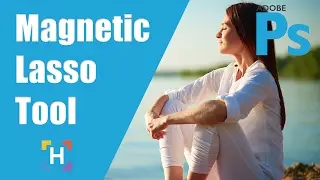 How To Use The Magnetic Lasso Tool in Photoshop - Important PS Selection Tool -HigherLearningLab.com