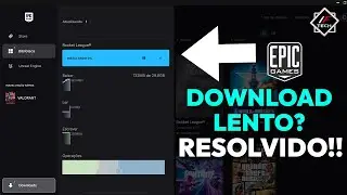EPIC GAMES DOWNLOAD LENTO? | RESOLVIDO 2024!!