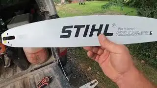 light weight chainsaw bar on the cheap!!