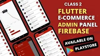 Configure admin panel with Flutterfire cli 2024 | Flutter ecommerce app with admin panel