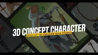 Khóa học 3D Concept Character - Chicken War Studio