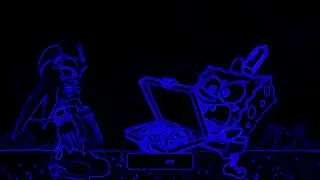 Sonic Wave the Swallow trying to get pizza from SpongeBob But it's Vocoded to Gangsta's Paradise