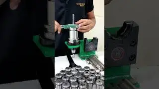 CNC Tool Holder Clamping #titansofcnc #machinist #cnc