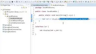 Java8 Features | Introduction to lambda | Basic Syntax to write the lambda expression. #JavaFeatures
