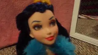 EVIE!!Disney Descendants doll,NEON LIGHTS BALL!!!(Shopkins kidventures