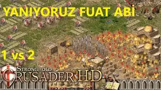 Stronghold Crusader HD- 1 vs 2- Ben Bitti Demeden Bitmez