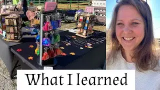 Surprising Lessons I learned from my last Craft Fair