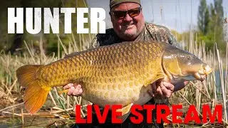 HUGE CARP from HUGE LAKES - The Hunter Series - Cypography Carp Fishing Live Stream 