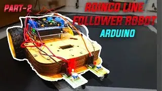 How To Make Line Follower Robot Using Arduino| RoboIndia Kit | Creative Ideas with Arduino