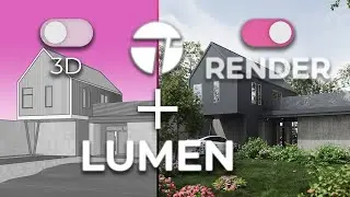 Twinmotion 2025.1.1 - Exterior Rendering With Lumen
