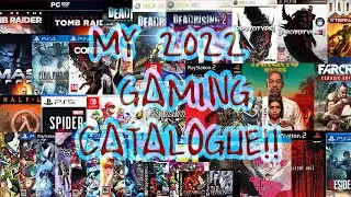 MY 2022 GAMING CATALOGUE!! (Persona, SMT, Half-Life, Mass Effect, and More!)