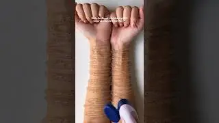 ASMR HAND ROUTINE✨ SELF TAN REMOVAL #cocoandeve #satisfying #asmr #skincare #bodycare #glowingskin