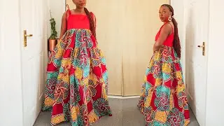 How to Make a Long Summer Dress  DIY TIERED MAXI Dress  Kim Dave