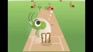 'Google Cricket' game