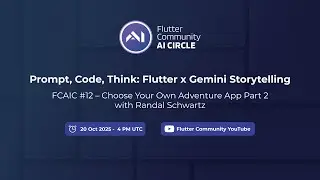 FCAIC #12 – Choose Your Own Adventure App Part 2 with Randal Schwartz