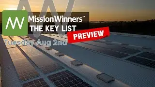 SEDG | An Inside Look at MissionWinners Watchlist: The Key List Preview