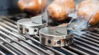 How to Make a Smoke Pouch for Gas Grill