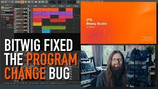 Bitwig fixed my bug! Program changes finally working