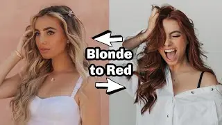 I dyed my hair red!!!