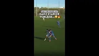 Krasse Vorlage! Paris Brunner ist nicht vom Ball zu trennen! 😳🚨