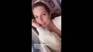 iCarly Revival Amanda Cerny in Miranda Cosgrove's trailer May 5, 2021
