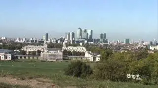 AMAZING VIEW OF LONDON FROM GREENWICH PARK