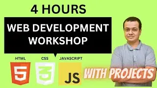 🔴 Web-development Workshop - HTML, CSS, JavaScript with Projects