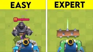 Clash Royale King Tower Activations From EASY To IMPOSSIBLE…