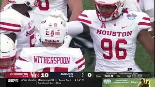 2021 Birmingham Bowl: No. 20 Houston 17, Auburn 13