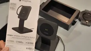 Mophie Snap+ Charging Stand 15W wireless charging stand compatible with snap and MagSafe Review