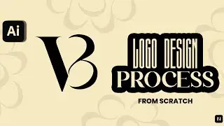 Designing a Logo from scratch | Logo Design Process |