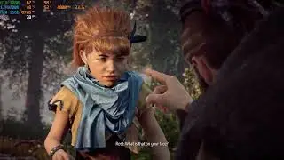 i7-6700K with GTX 1080 Horizon Zero Dawn 1080p (Original Settings) gameplay FPS test benchmark