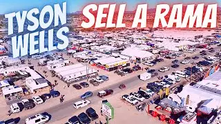 Tyson Wells Sell A Rama  - Largest Show In Quartzsite
