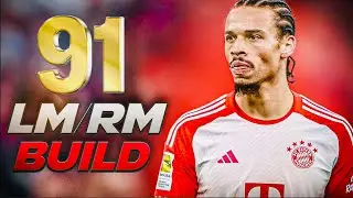 *91 MAX RATED* MIDFIELDER (LM/RM) BUILD | EAFC 24 Clubs