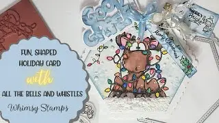 Shaped Holiday Card with All The Bells and Whistles